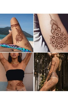 16 Pcs Henna Tattoo Kit - Temporary Tattoo Stickers for Adults with Lace, Flower, and Butterfly Patterns - pzsku/Z031E05133CA14CD8555FZ/45/_/1730999527/cd54a02a-ff3c-4a90-8c59-29d2dbd8022c