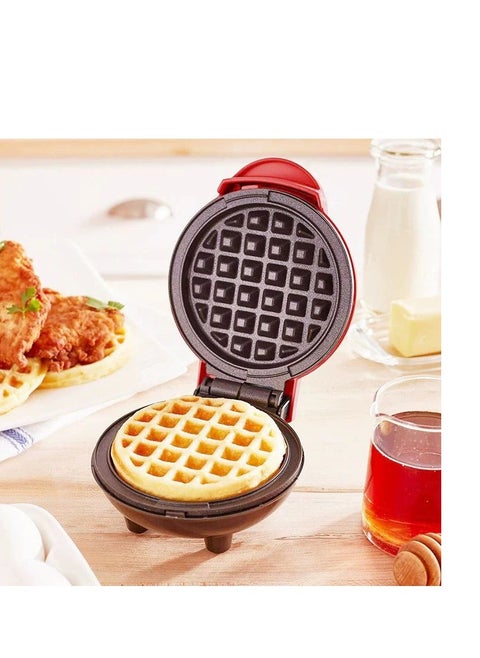 Non-Stick Electric Waffle Maker – Quick & Easy Belgian Waffle Iron with Adjustable Temperature Control, Indicator Lights, and Cool-Touch Handle