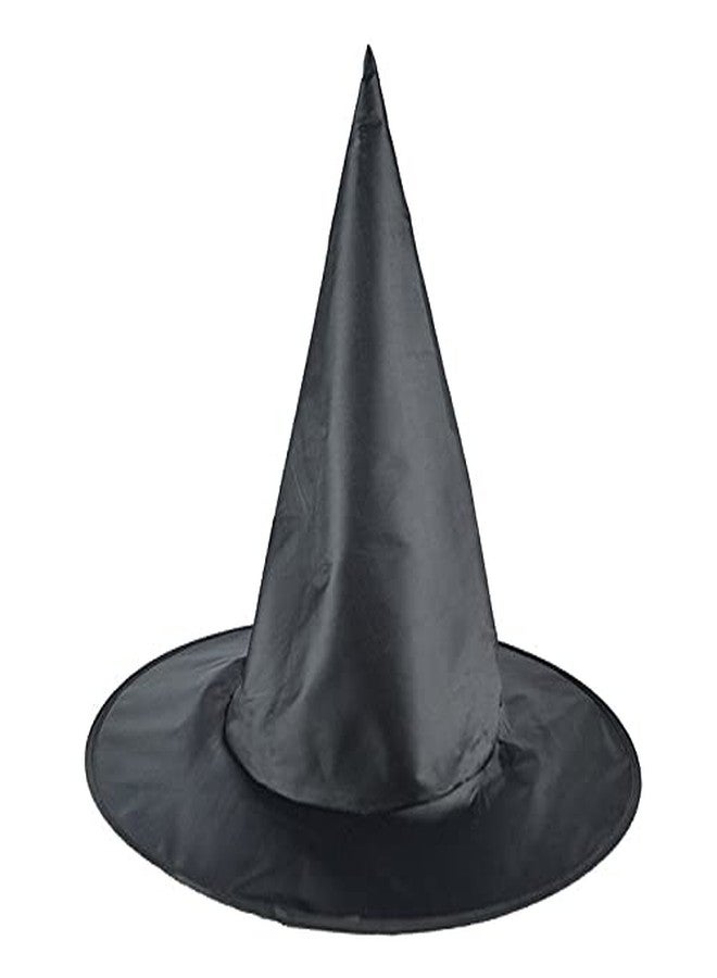Hosfairy 4Pcs Halloween Witch Hat Costume Witch Hat Witch Cosplay Costume Accessory for Halloween Christmas Part Masquerade Decoration - Image 3