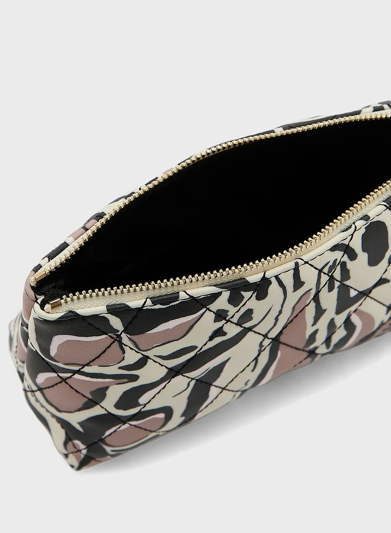 Ted Baker Giraffe Quilted Washbag