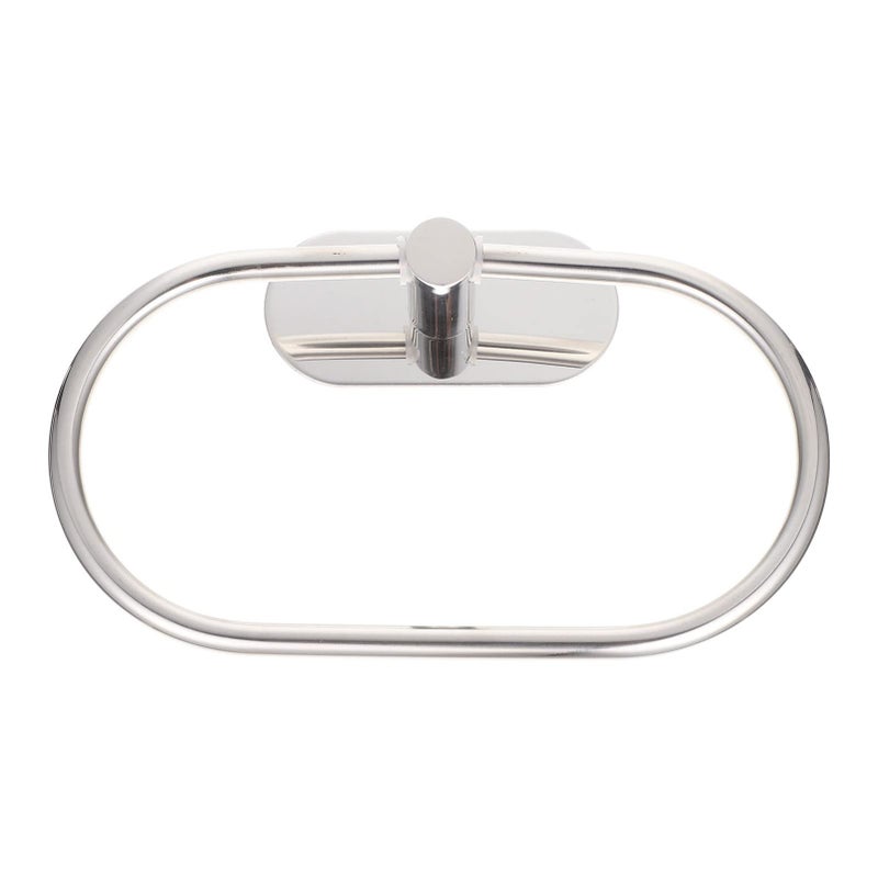 Stainless Steel Wall Mounted Bathroom Towel Holder Space Saving Design Smooth Edges - Image 2