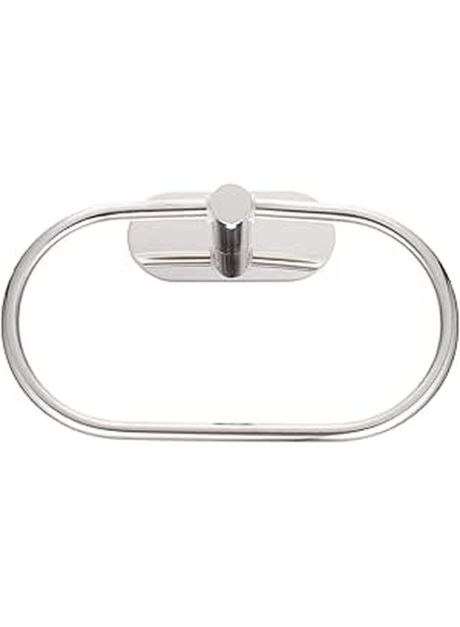 Stainless Steel Wall Mounted Bathroom Towel Holder Space Saving Design Smooth Edges - Image 1