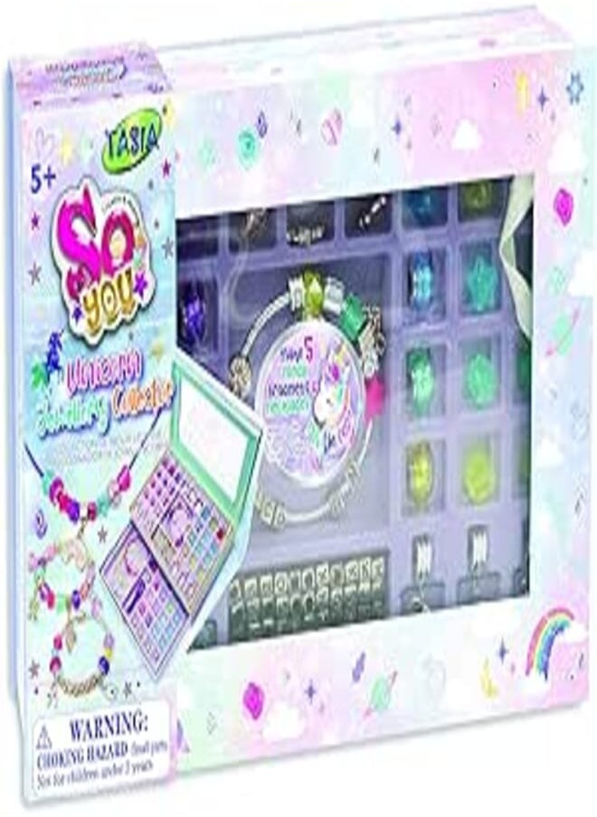 TASIA Tasia Unicorn Jewellery Collector boy toys, girl toys, birthday gift, Christmas gift, growth, fun, for kids. 