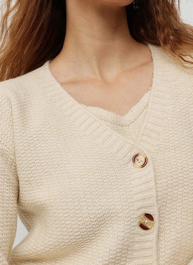 STREET 9 كارديجان قصير بيج للنساء - Image 3