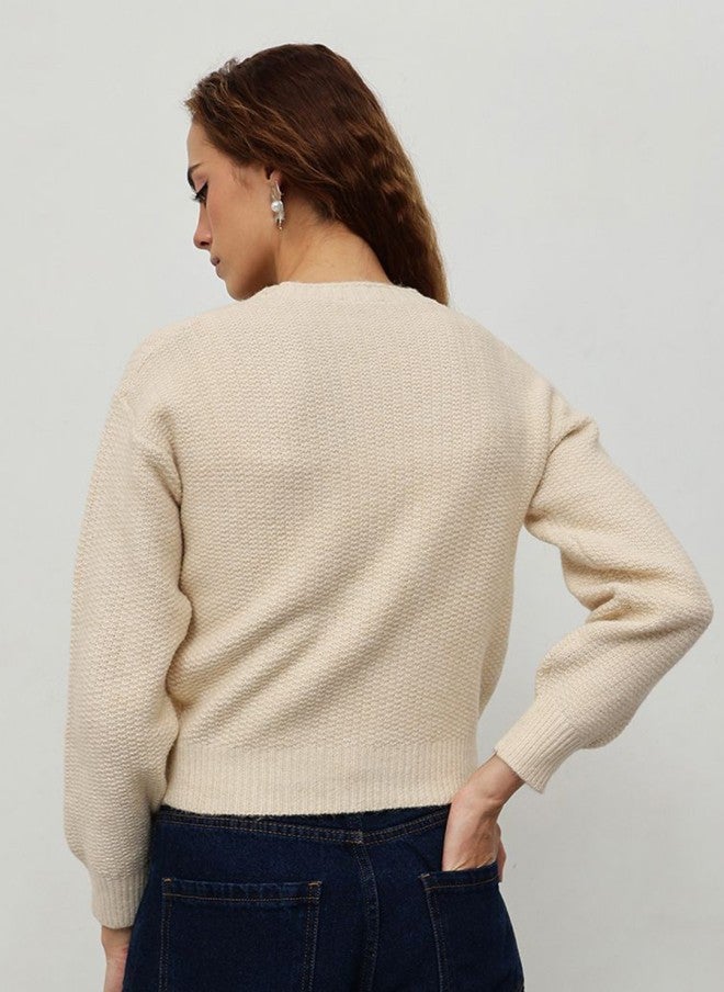 STREET 9 كارديجان قصير بيج للنساء - Image 4