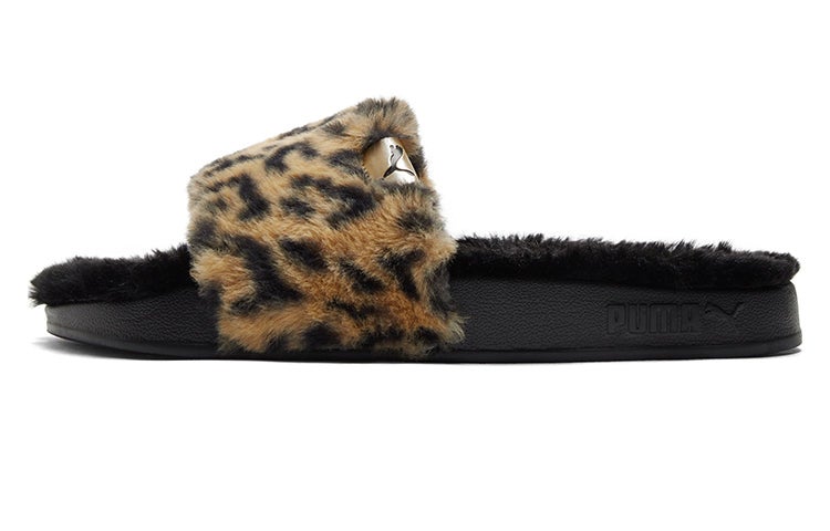 PUMA (WMNS) PUMA Shoes Sports slippers 'Black Yellow' - Image 2