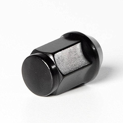 Circuit Performance 7/16" Black Closed End Bulge Acorn Lug Nuts Cone Seat Forged Steel (24 Pieces) - Image 5