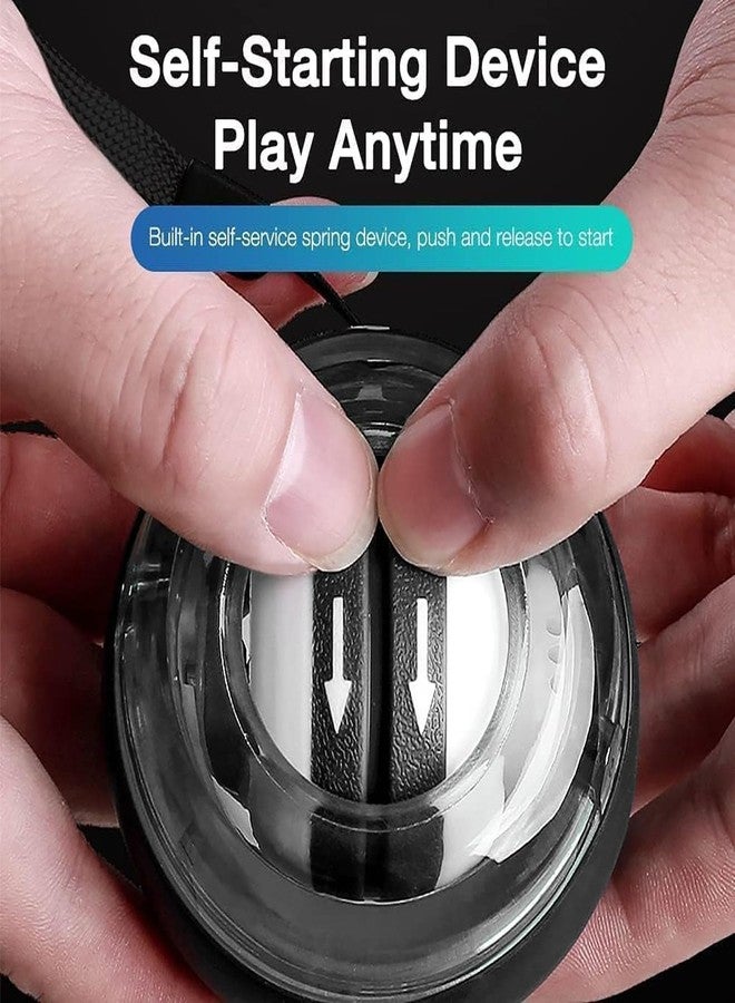 EIZOOU Gyro Ball Strength Forearm Exerciser Advanced Wrist Hand Trainer for Grip Flexibility Rehabilitation Ideal for Fitness Injury Recovery Sports - Image 4