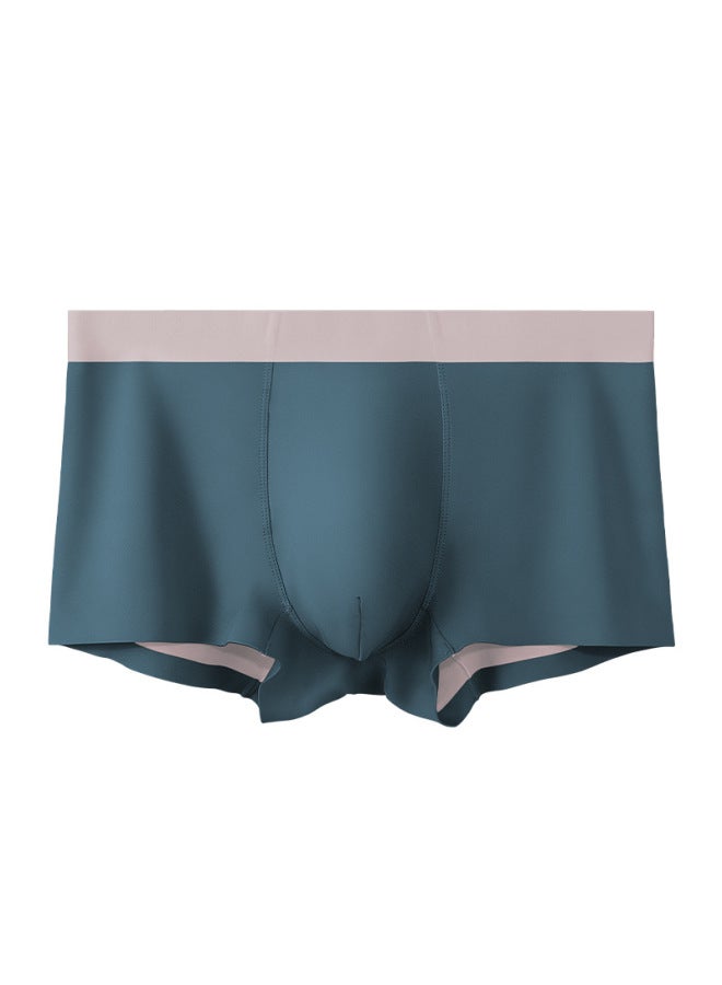 Austrian Element Men's Underwear, Men's 120-count Ice Silk Double-sided Seamless Boxer Briefs, Comfortable Boxer Briefs, Boys' Shorts And Underwear - Image 1