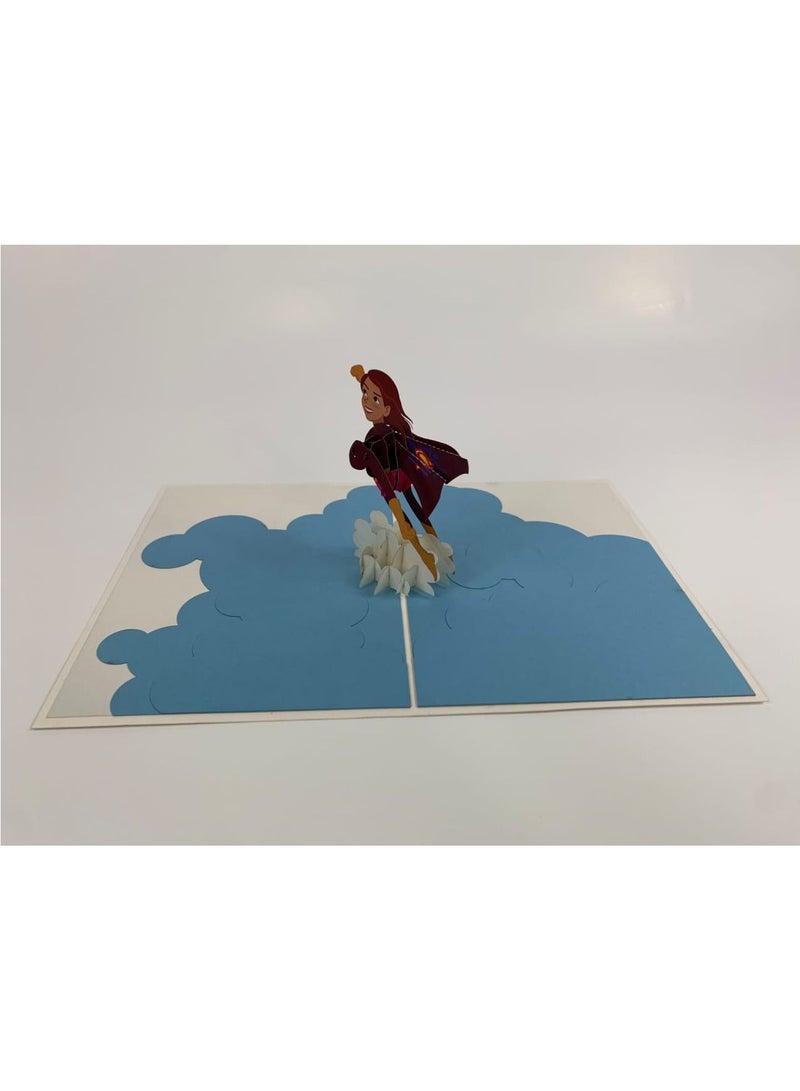 Abra Cards Super Mum Pop Up Card Best Fathers Day Gift - Image 2