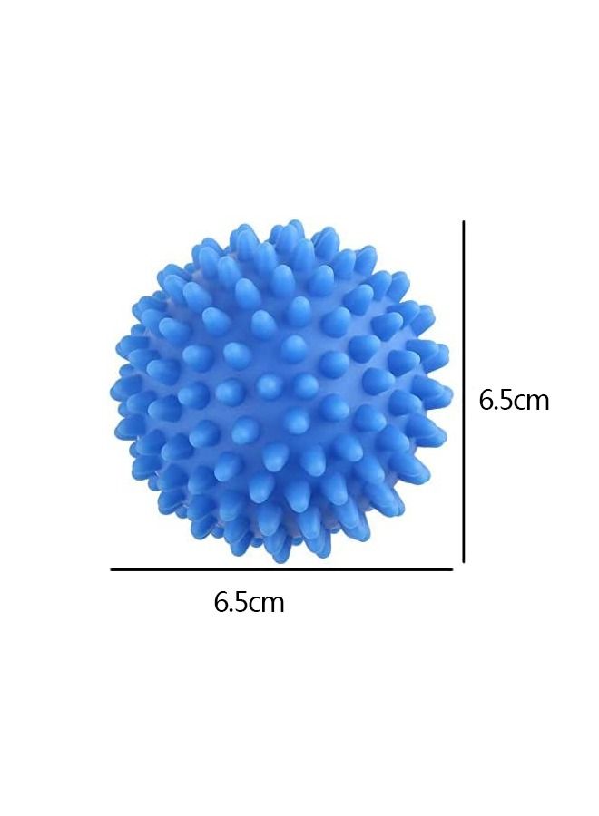 Ant 6-Piece Reusable Laundry Dryer Balls, Laundry Dryer Balls Anti Static, Dryer Drying Balls Blue - Image 2