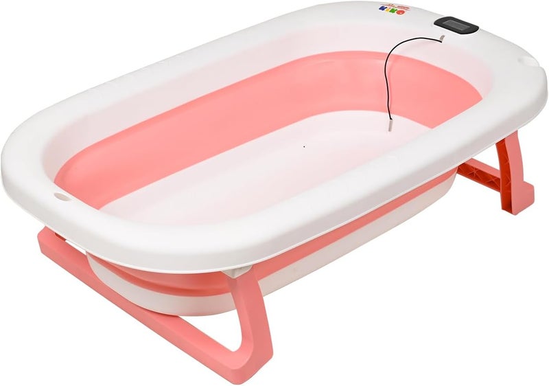 KIKO Foldable Bathtub for Baby, Blue - Image 2