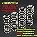 MOSHNOLY Shock Absorbers Spring for ARRMA 110 Outcast 110 Kraton 18 Mojave 4S4PCS Wire Diameter 26MM Shock Spring Absorption RC Damping Spring Upgraded Front 90mmRear 100mm - Image 4