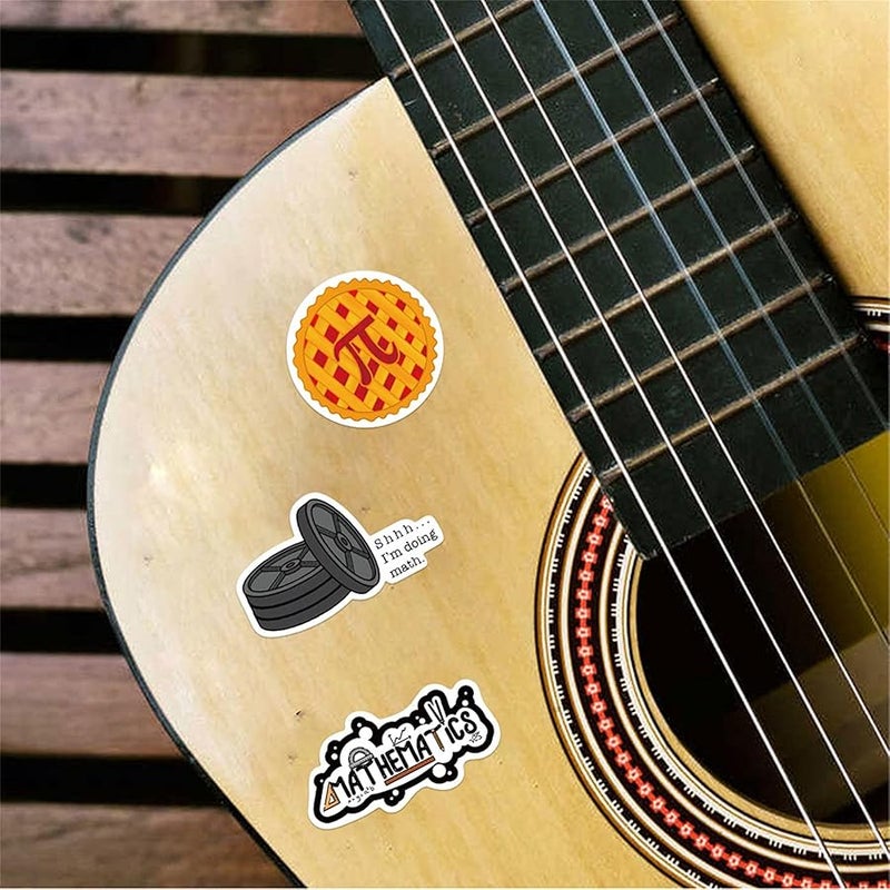 LHST 50Pcs Math Stickers Pack Aesthetic Vinyl Waterproof Studying Mathematics Sticker Decals for Water Bottle,Laptop,Phone,Skateboard,Scrapbooking,Bumper Gifts for Kids Teens Adults for Party Supply Favor - Image 5
