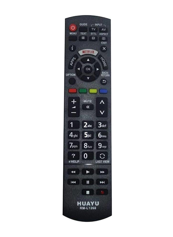 Replacement Remote Control For Panasonic Netflix TV Black