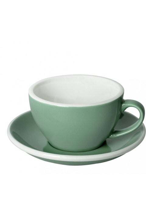Multi-size thick light green cup