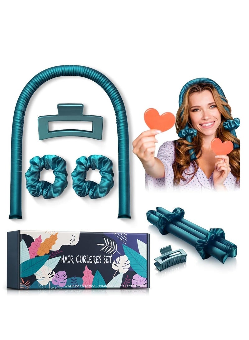 بريميفي مكواة تجعيد الشعر بدون حرارة، إسفنجة عالية المرونة، عصابة رأس لتجعيد الشعر - Image 1