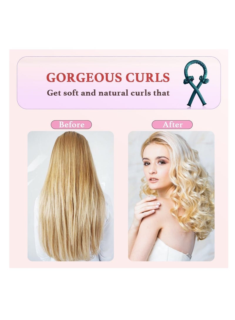 بريميفي مكواة تجعيد الشعر بدون حرارة، إسفنجة عالية المرونة، عصابة رأس لتجعيد الشعر - Image 4