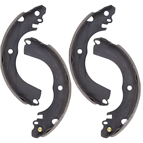 Goodyear Brakes GYS924 | Premium Rear Brake Shoe fits Mitsubishi i-MiEV 17-12, Mirage 19-16, Mirage G4 19-17; Nissan Tiida 18-07, Versa 12-09 - Image 1