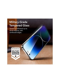 ESR Tempered-Glass Screen Protector For Iphone 2022 6.7 Pro (Clear)- Pack Of 3  - Image 3