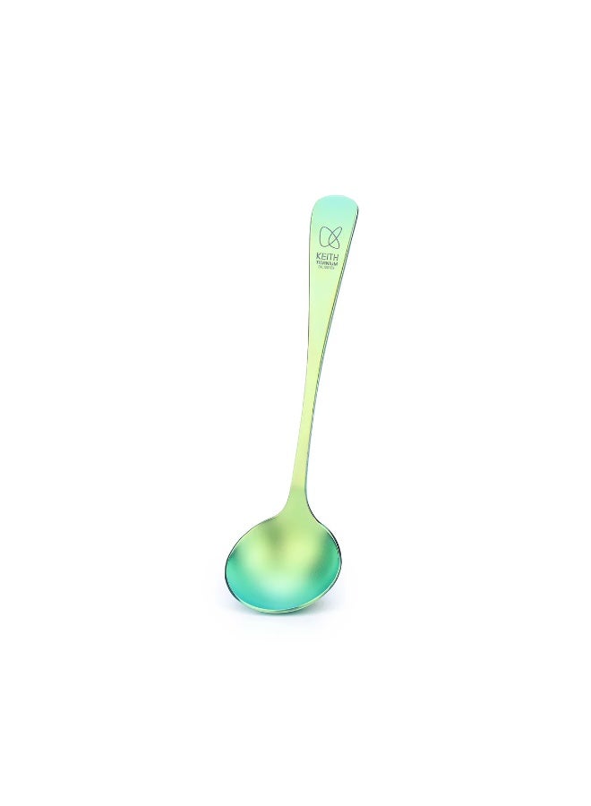 KEITH Titanium Ti3602 Coffee Cupping Spoon, Pure Titanium Coffee Tasting Spoon for Specialty Coffee & Cupping Sessions - Image 1