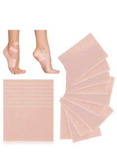35 Sheets Moleskin Tape Adhesive Pads Shoe Padding Blister Prevention Flannel Pads, Foot Heels Protection, for Boots Hiking Reduce Friction Pain