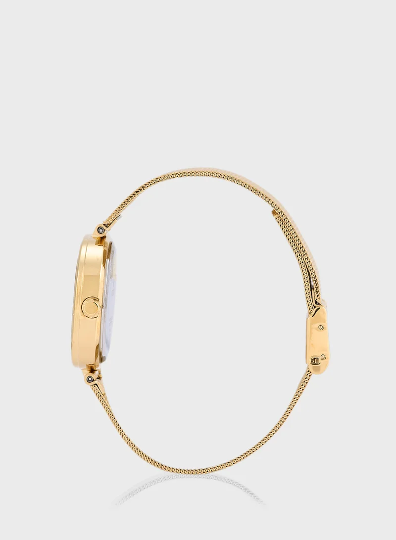 جس Eve Mesh Strap Analog Watch
