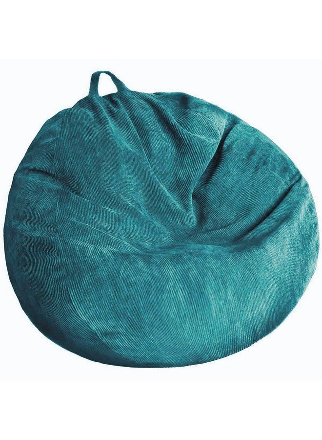 Kisoy Bean Bag Chair Cover (No Filler) Stuffed Animal Storage Bean Bag Cover Pets Dogs/Cats Lazy Beds. Washable Ultra Soft Corduroy Stuffed for Organizing Plush Toys or Textile, Sack Bean Bag - Image 1