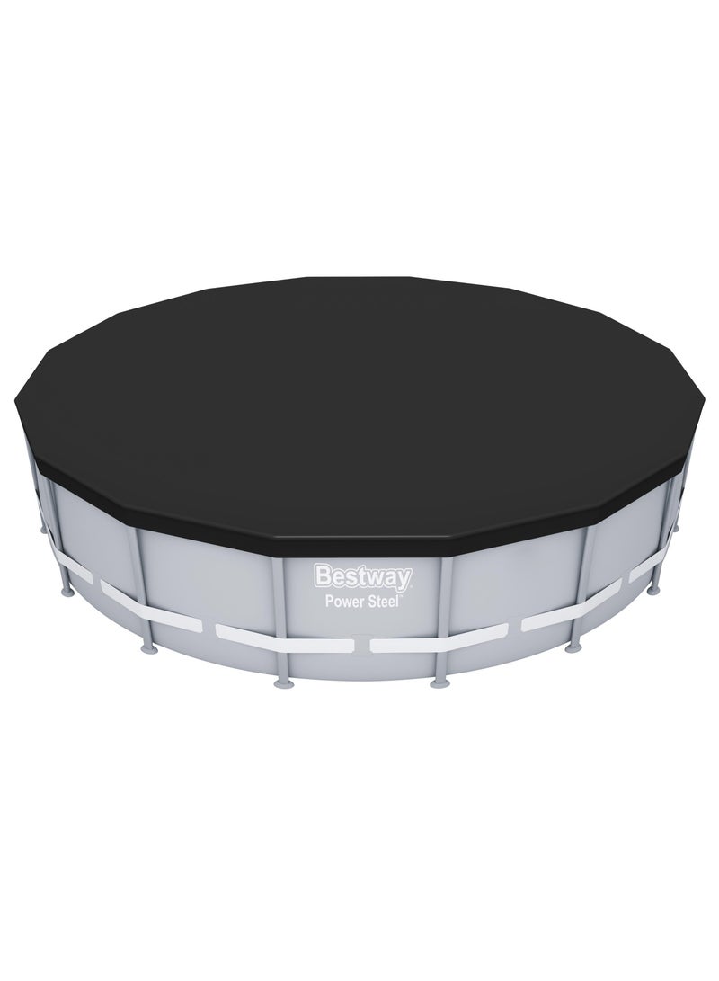 Bestway Bestway Flow Clear PVC Pool Cover 488cm | Power Steel Swimming Pool Cover  - Image 3