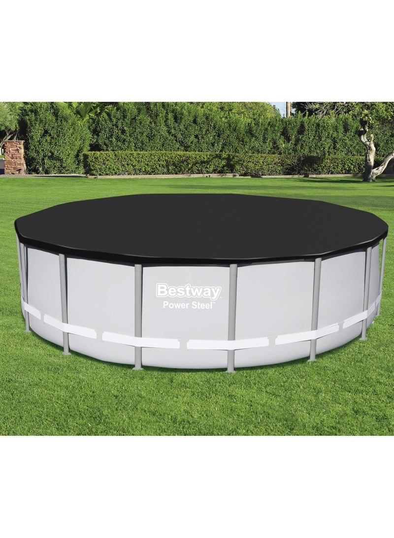 Bestway Bestway Flow Clear PVC Pool Cover 488cm | Power Steel Swimming Pool Cover  - Image 4