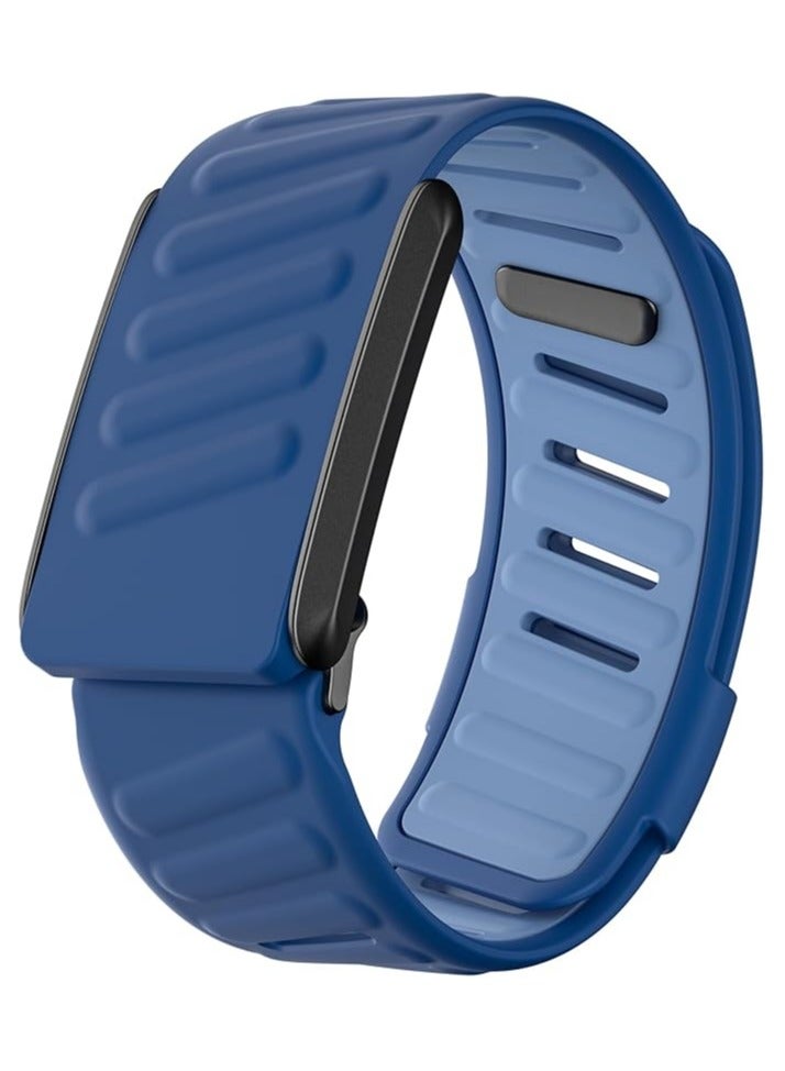 Comfort Durable Silicone Wristband Compatible with WHOOP 4.0 Band, Soft Silicone Sports Loop Strap for Men & Women, with U Shapped Connector - Image 2