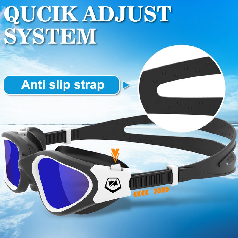 WIN.MAX Polarized Swimming Goggles Swim Pool Goggles Anti Fog Anti UV No Leakage Clear Vision for Men Women Adults Teenagers - Image 5