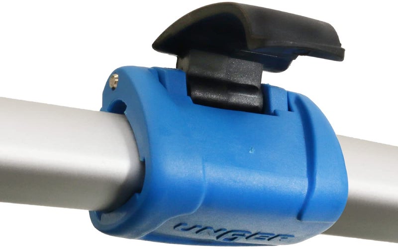 Unger Professional Connect & Clean 6 - 18 Foot Telescoping Extension Multi-Purpose Pole with Quick-Flip Clamp, Window Cleaning, Dusting, Silver - Image 4