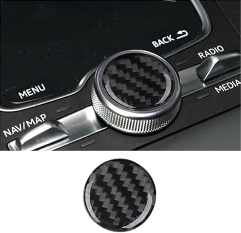 Wivplex Carbon Fiber AC Knob Trim for Q5 - Image 5