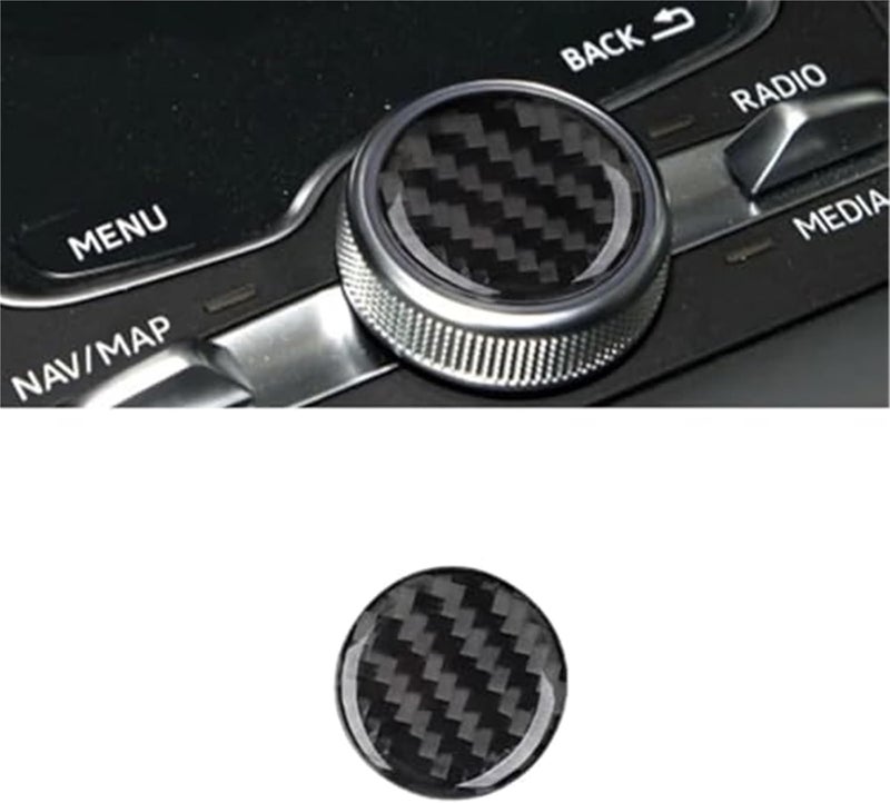 Wivplex Carbon Fiber AC Knob Trim for Q5 - Image 3