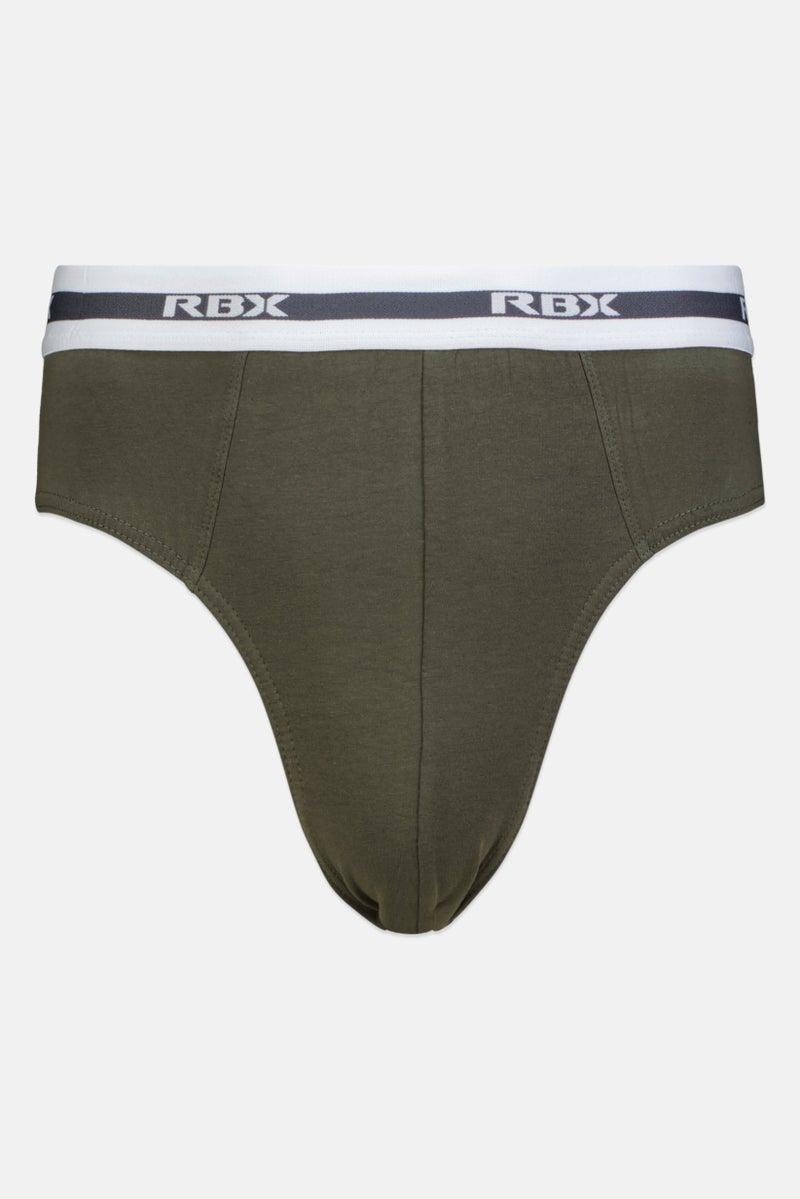 RBX Men 3 Pieces Brand Logo Boxers, Multicolor - Image 5