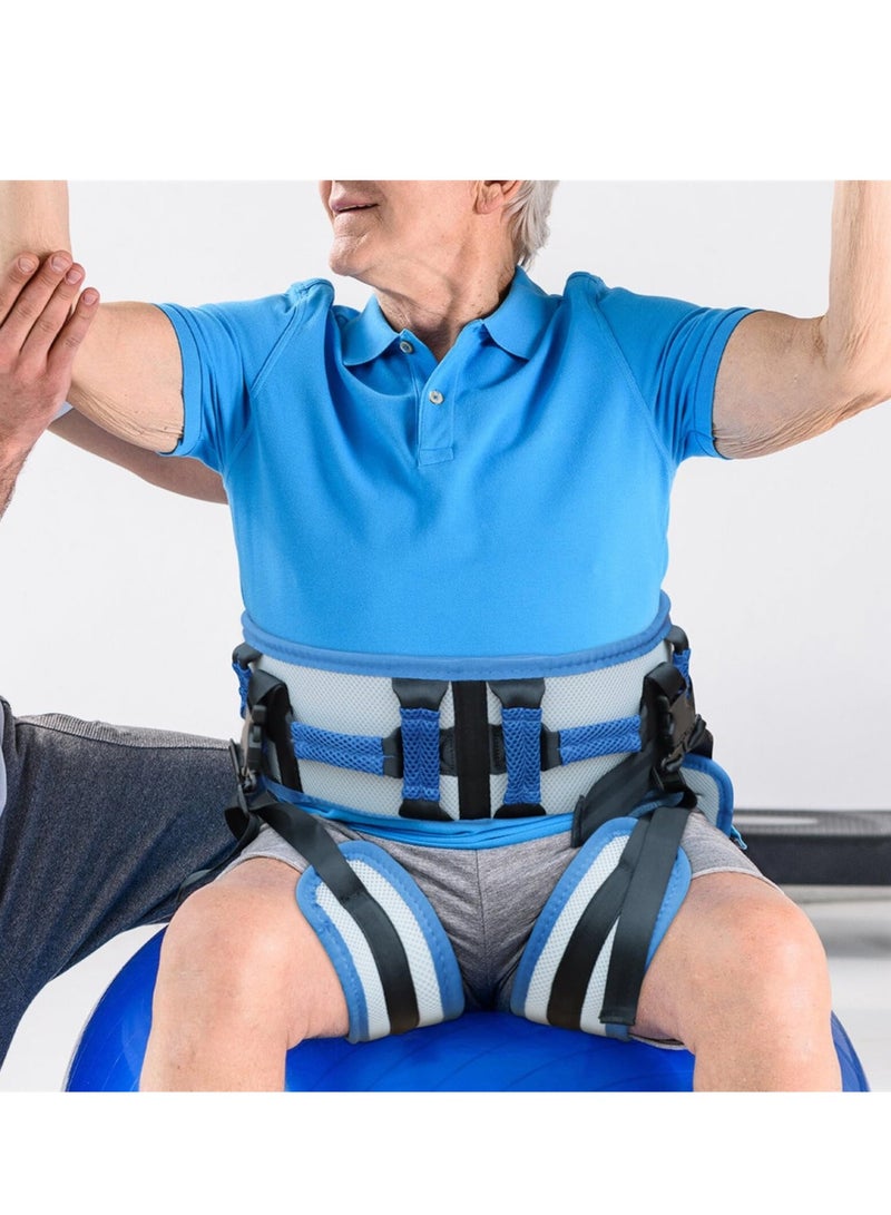 XiuWoo Transfer Belts with Leg Rings Nursing Safety Gait Belts Patient Lift Belt Mobility Aid Rehabilitation Strap Non Slip Transfer Assist Belt, 140cm  - Image 5