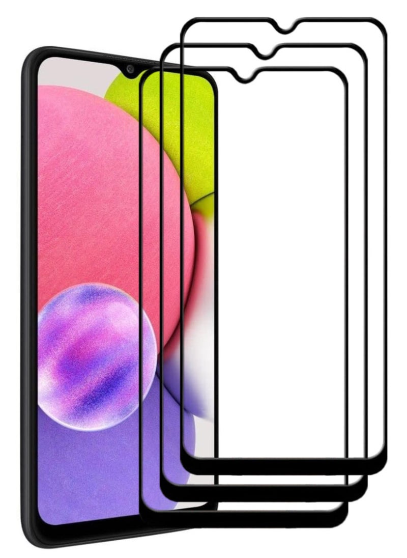 أكاليكس 3 قطع، جودة ممتازة، واقي شاشة لهاتف سامسونج جالاكسي A03s - Image 1