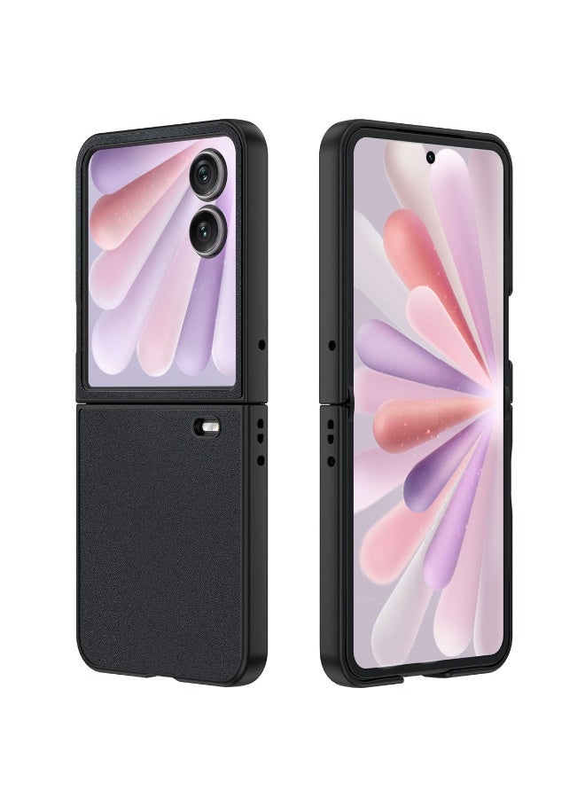 general Case Compatible with Honor Magic V Flip 2, Kevlar Pattern Drop Ultra-thin Protective Case and Anti Shock and Anti Fall Cover for Honor Magic V Flip 2 - Image 1