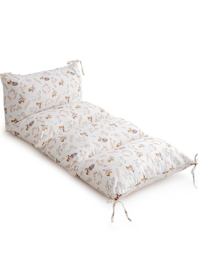 Sherilyn Floor Lounger Seats Pillow and Cover, Floor Cushion Toddler Nap Mat, Soft Bed Floor Pillow for Kids, Cushion for Climbing Arch, Pillows Included (Cushion for Rocker) - Image 1