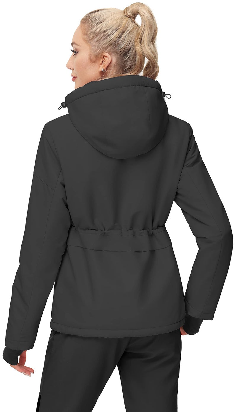 IUGA Waterproof Ski Jacket Women Warm Outdoor Winter Jackets Windproof Snowboard Winter Coats for Mountain Hiking - Image 4
