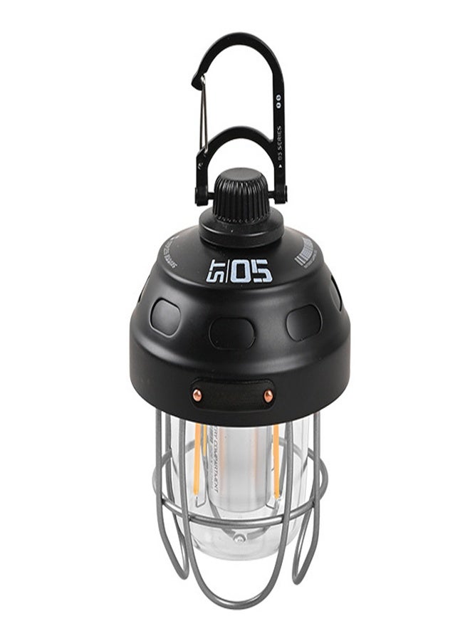shinrtrip Camping Lights & Lanterns  Carbon Steel 5 Modes USB Rechargeable 2000mAh As Power Bank 100H Runtime  Camping Outdoor Lights Hanging Ambient Light - Image 1