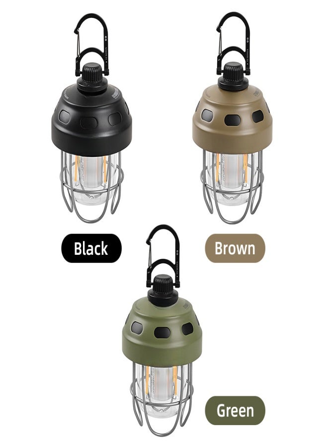 shinrtrip Camping Lights & Lanterns  Carbon Steel 5 Modes USB Rechargeable 2000mAh As Power Bank 100H Runtime  Camping Outdoor Lights Hanging Ambient Light - Image 5