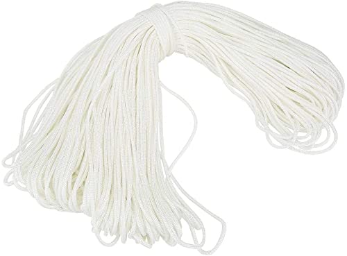 RED WIND حامل ملابس سقفي من الفولاذ المقاوم للصدأ RED WIND_حامل تجفيف الملابس للبلكونة_سكة سحب فردية_حبال نايلون_8 أقدام X 6 أنابيب مع حبل لتعليق الملابس RWDDC6 - Image 3