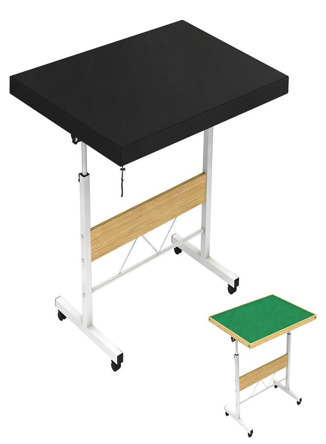 Klmnop Puzzle Table Cover, Waterproof & Dustproof 600D Oxford Fabric Protector Fits Most 1500-Piece Puzzle Boards (36.2"L x 27.6"W) - Image 1