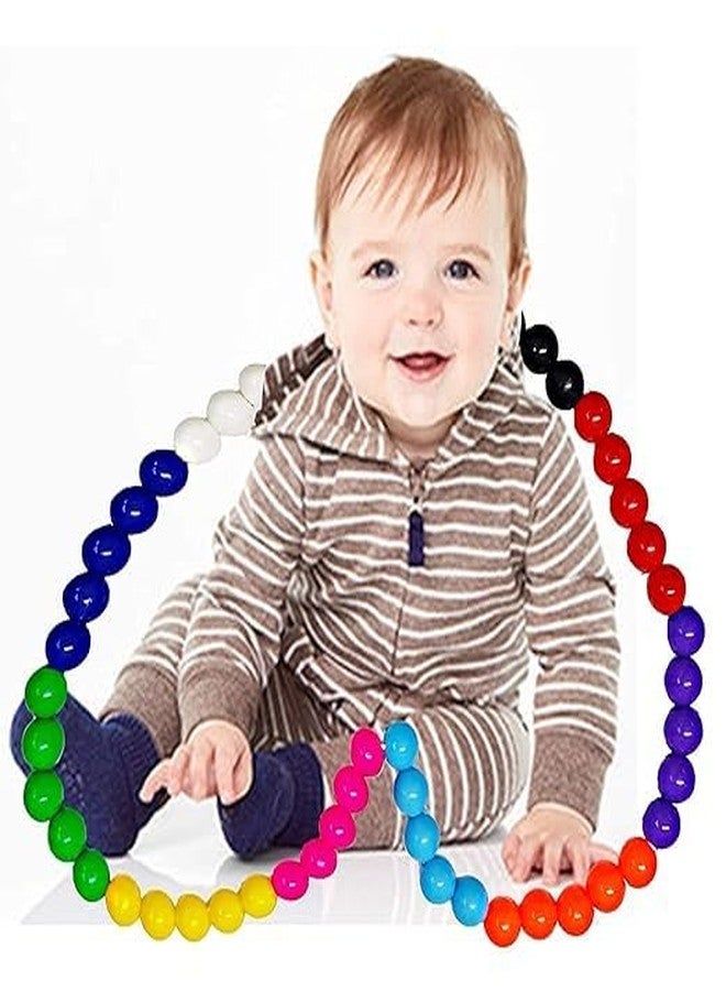 Stylera Building Toys for Kids Educational Construction Fun Toys Creative Toy Building Blocks for Kids Colorful Snowflakes Building Blocks Toys Preschool Kids Game (Counting Beads) - Image 4