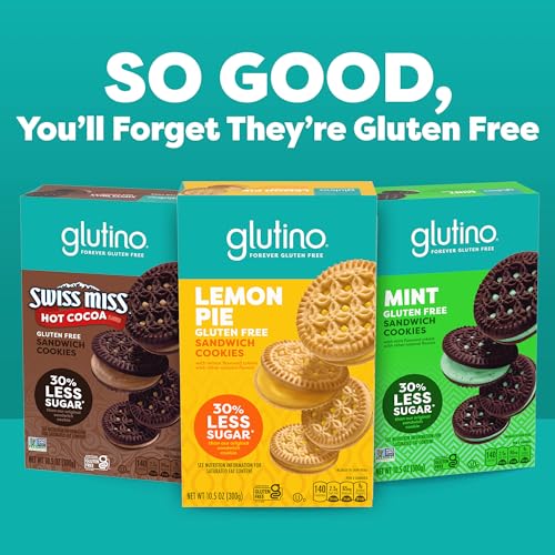 Glutino Gluten Free Lemon Pie Flavored Sandwich Cookies, Gluten Free Snacks, 10.5 oz. - Image 5