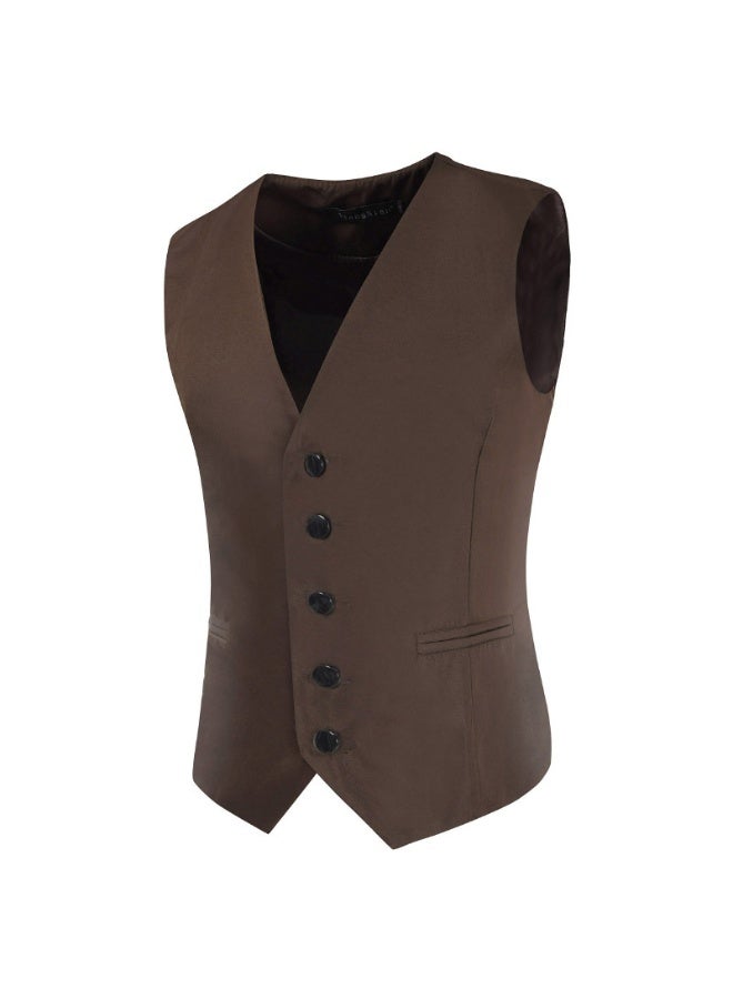 Shougu New Fashionable Casual Men's Suit Vest  - Image 1