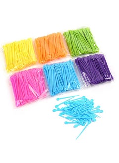 Luzen 300Pcs Plastic Hair Roller Picks Pin Hair Curler Roller Pin Hairdressing Tool For Hair Curling Styling Accessories Random Color  - Image 1