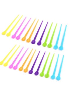 Luzen 300Pcs Plastic Hair Roller Picks Pin Hair Curler Roller Pin Hairdressing Tool For Hair Curling Styling Accessories Random Color  - Image 3